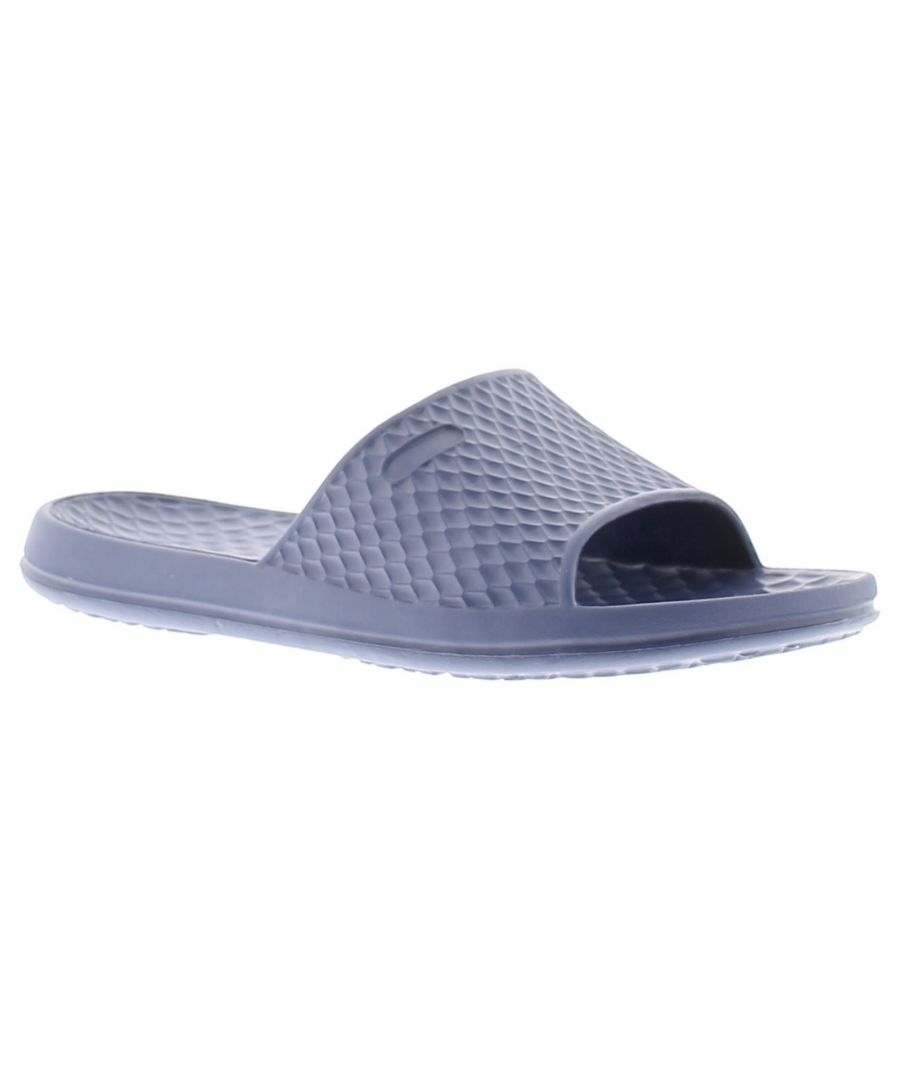 Wynsors Mary Womens Flip Flops Sliders Navy. Manmade Upper. Manmade Lining. Synthetic Sole. Ladies Womens Eva Pool Sliders Summer Holiday.