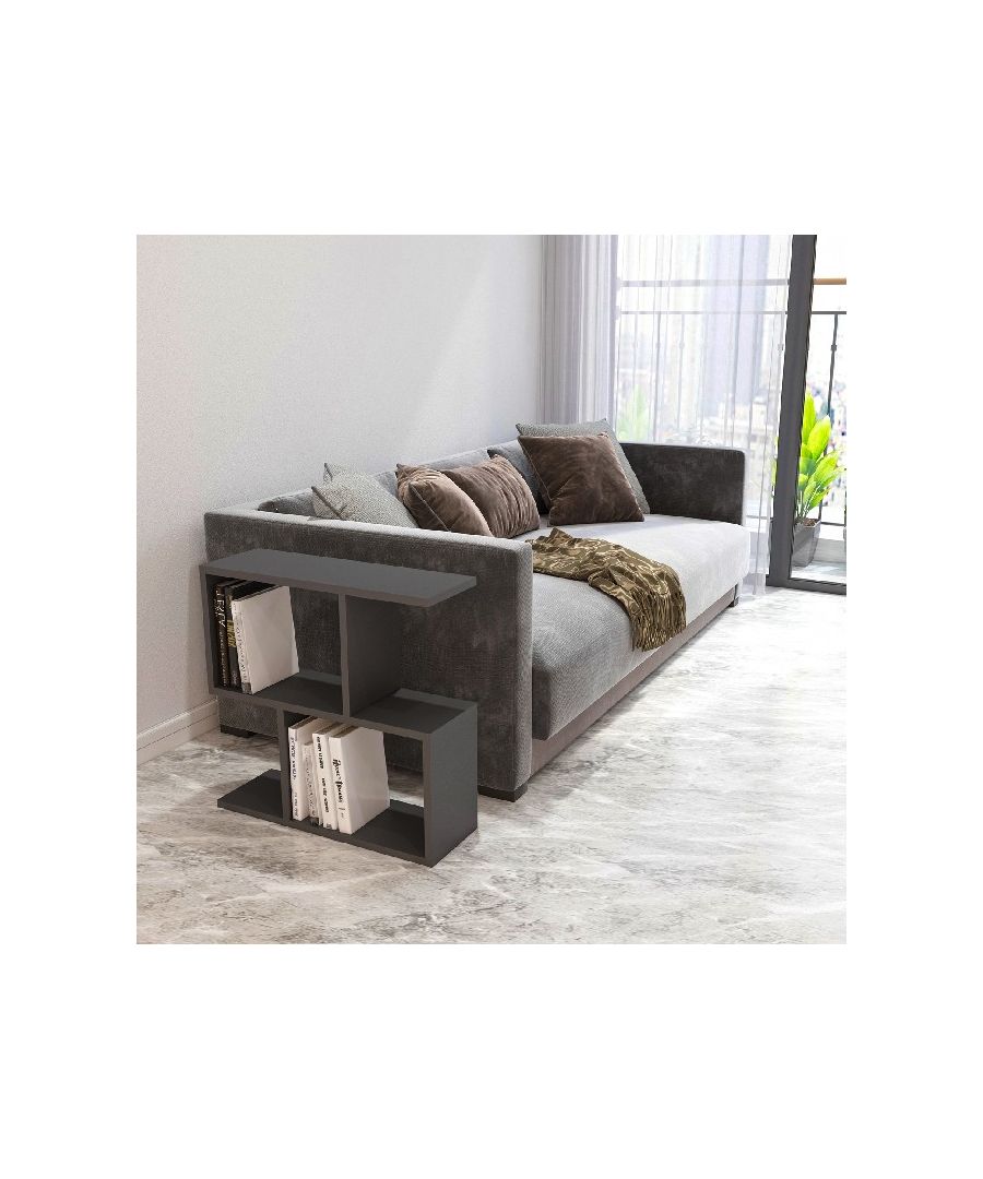Image for HOMEMANIA Ecrin Coffee Table, in Anthracite