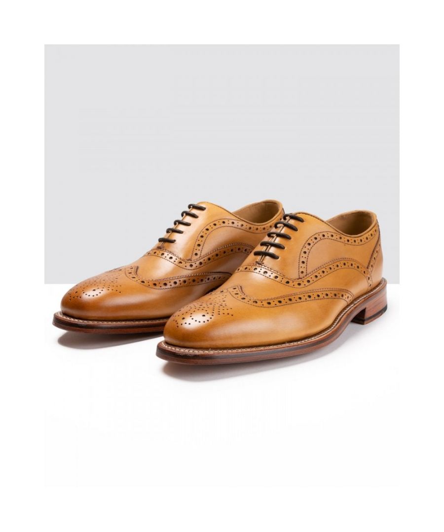 A Debonair Style And Timeless Design, The Tan Oliver Sweeney's Aldeburgh Lace-up Brogue Shoe Is A Must-have For The Modern Gentleman. Featuring A Luxurious Leather Upper With A High Quality Leather Sole, The Designer's Signature Branding And Fine Detailing, These Shoes Are Effortlessly Stylish.