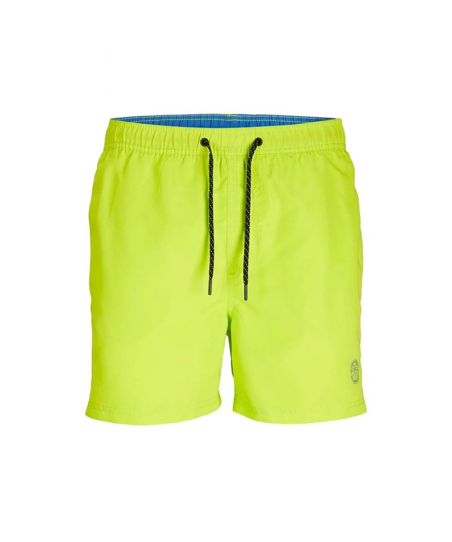 Jack & Jones Mens Classic Swim Shorts - Green - Size Large