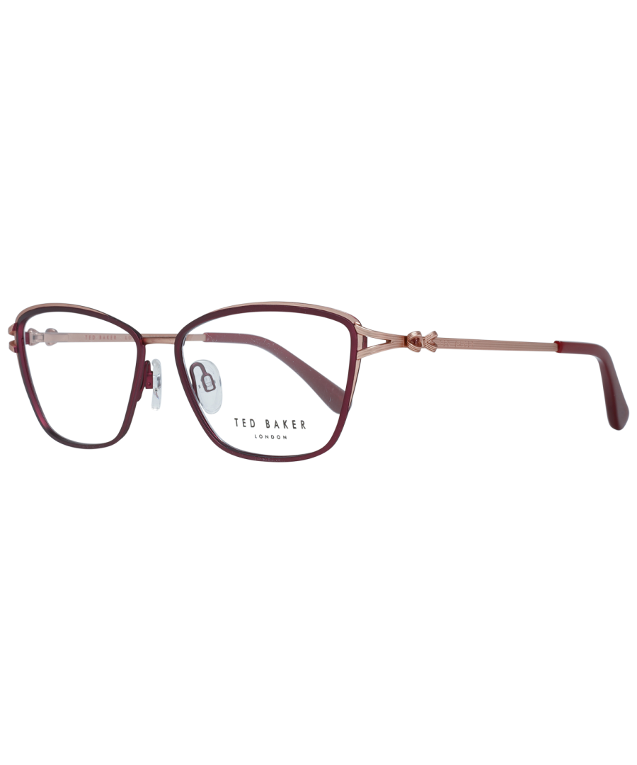 Ted Baker Optical Frame TB2245 244 54 Tula Women\nFrame color: Burgundy\nSize: 54-14-135\nLenses width: 54\nLenses heigth: 37\nBridge length: 14\nFrame width: 140\nTemple length: 135\nShipment includes: Case, Cleaning cloth\nStyle: Full-Rim\nSpring hinge: Yes\nExtra: No extra
