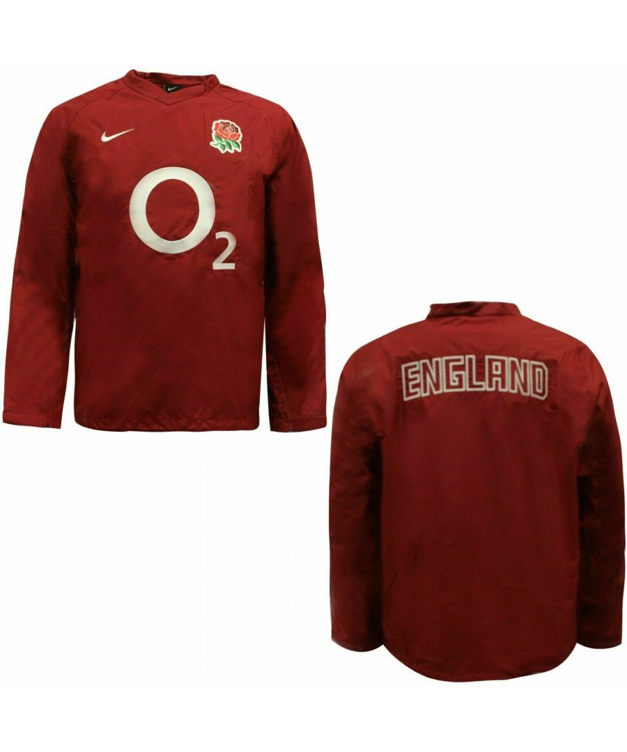 Nike England Rugby Mens Coaches Drill Top Windbreaker Jacket 436957 677