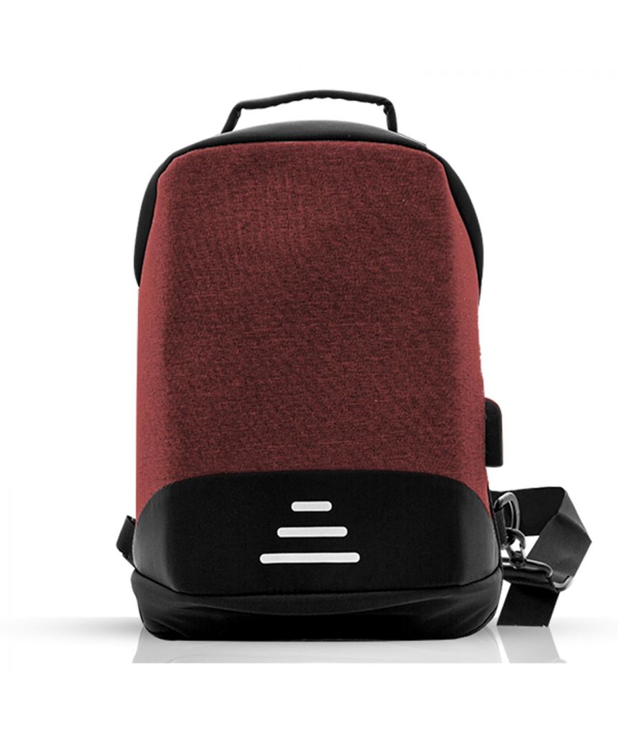 Aquarius Advanced Anti-Theft Backpack with USB Charging Port - Red. The anti-theft backpack features a concealed zip which makes it ideal for travel and commuting to keep your belongings secure. Featuring an Integrated USB Charging Port, simply plug in your portable power bank inside the bag to keep your technology charged whilst on the go. Keep your smartphone full power anytime and anywhere. Six inside pockets including protective pockets for laptops and iPads. Adjustable Shoulder strap with S-shaped ergonomic design. Perfect backpack for easy carrying of valuables and belonging. Padded back panel and padded shoulder straps help to carry the backpack with comfort. Huge compartment size that can fit laptops with ease. Adjustable Shoulder strap with S-shaped ergonomic design. Stylish appearance and durable material ideal for school day-pack, outdoor travel, weekend getaway, business trip, hiking, camping etc. Perfect backpack for easy carrying of valuables and belongings. Easy accessible side pockets for quick access to essentials. Easy Access Pockets on the Shoulder Strap as well on the Backside of the Bag for quick access to essentials. Key Features: Outer Material: Canvas Internal Material : Polyester Open Way : Zipper Product Dimensions : 43x33x11cm