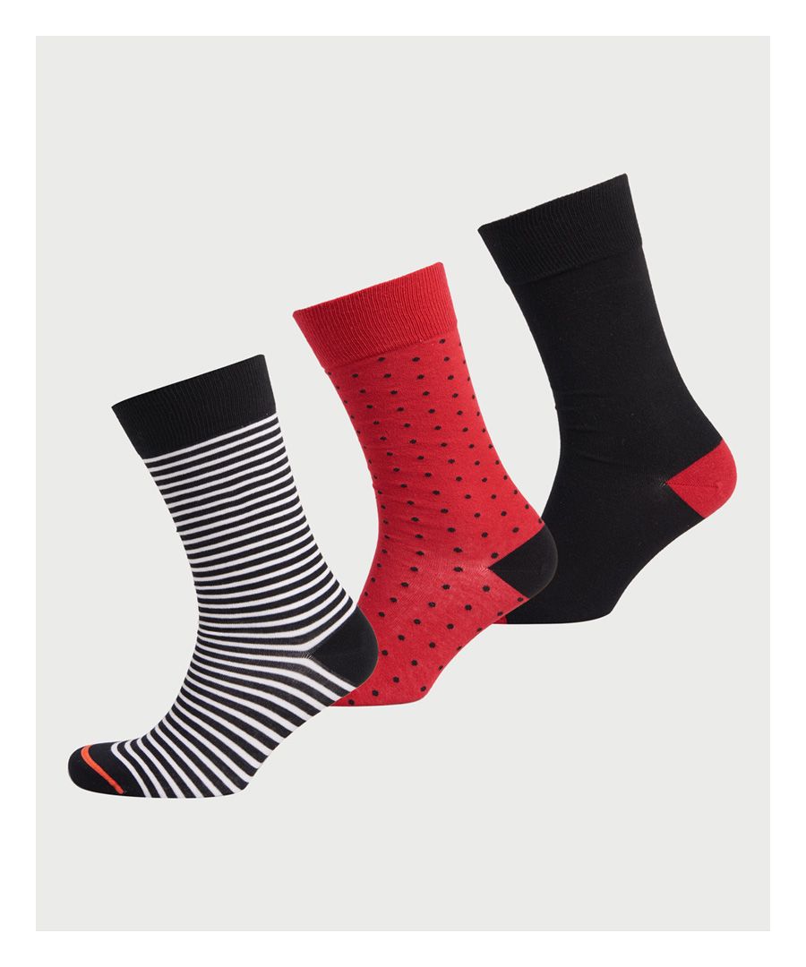 Image for Superdry Organic Cotton City Sock 3 Pack
