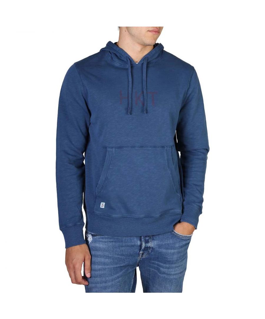 A sporty must-have, cotton sweatshirt will add a dose of style to any look. Designed for the urban lifestyle, its adjustable drawstring hood and kangaroo pocket take the functionality of this piece to the next level.