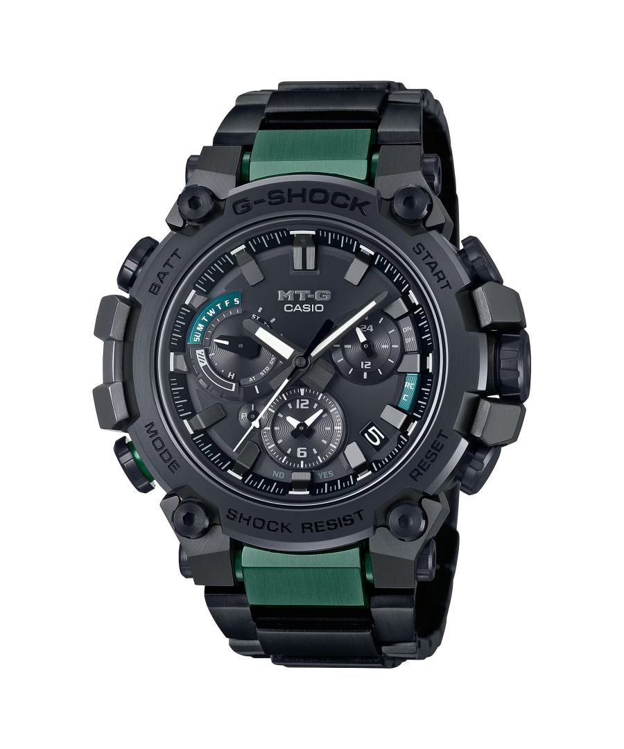 Casio G-shock Mt-g Mens Black Watch MTG-B3000BD-1A2ER Stainless Steel (archived) - One Size
