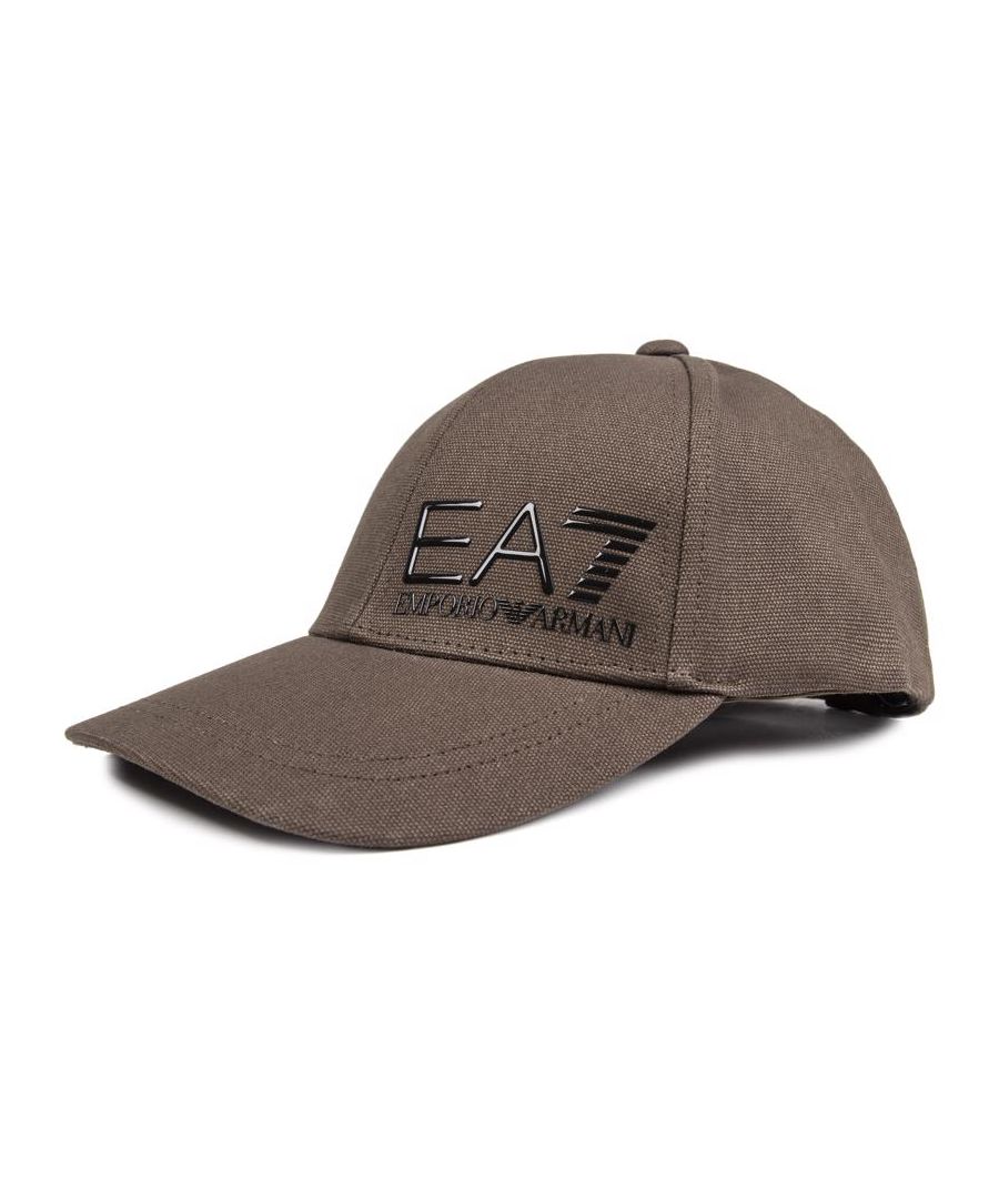 Ea7 Train Core Baseball Cap Is The Ultimate Hat For The Modern Men. Designed To Stand Out And Look Cool, This Khaki Baseball Cap Features An Adjustable Snapback, Silicon Branding And Curved Peak. Sleek, Sporty And Stylish, It Is The Must-have Designer Addition To Your Outfit.