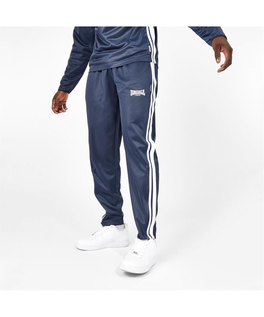 Image for Lonsdale Mens 2S Tapered Trousers Tracksuit Bottoms