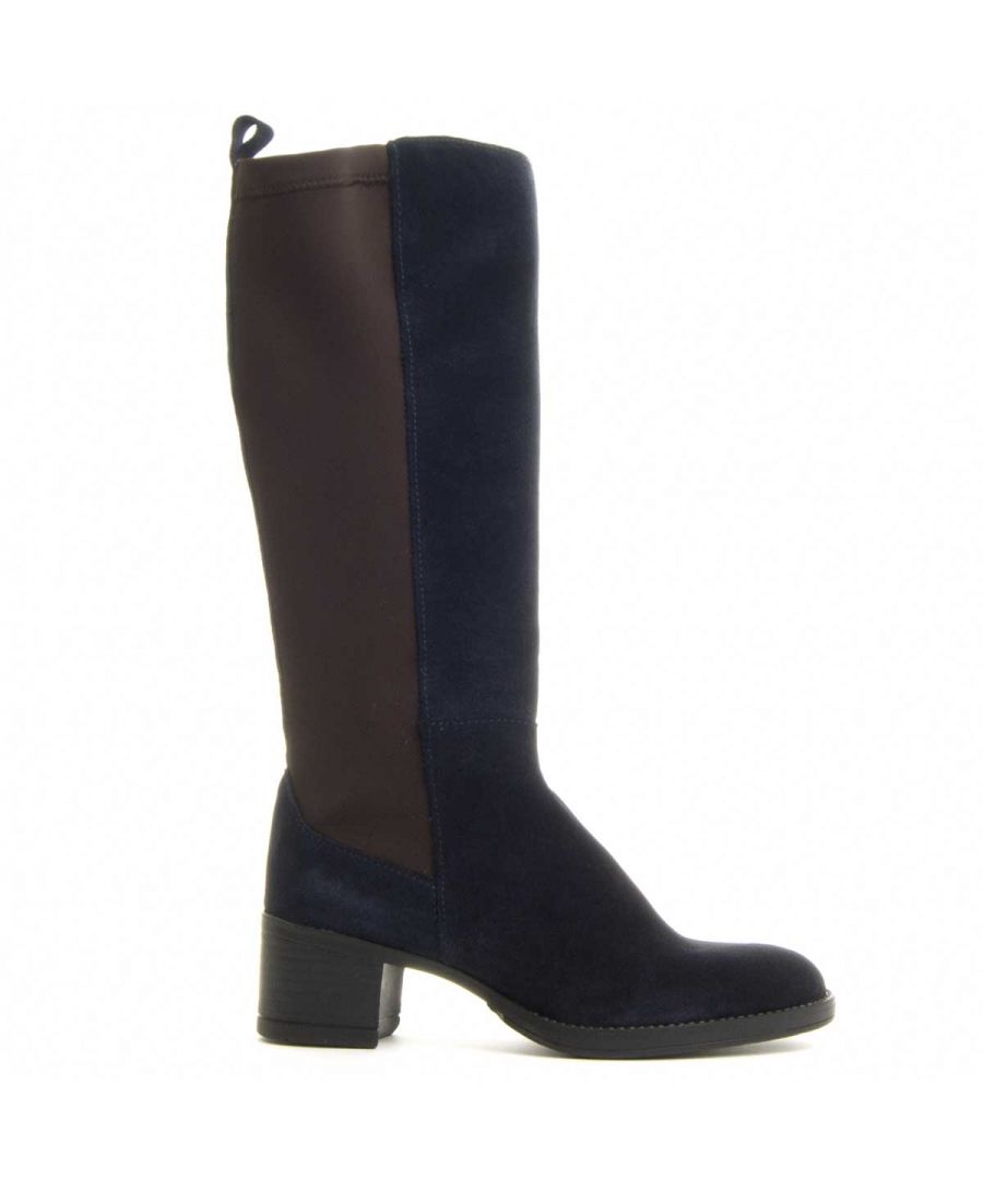 Image for Purapiel Knee High Boot in Blue
