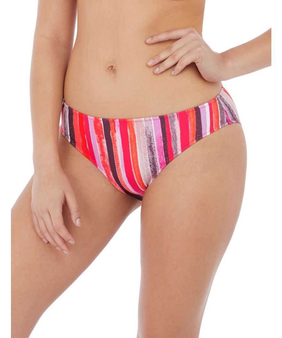 Freya Womens Bali Bay Bikini Brief - Multicolour Polyamide - Size Large