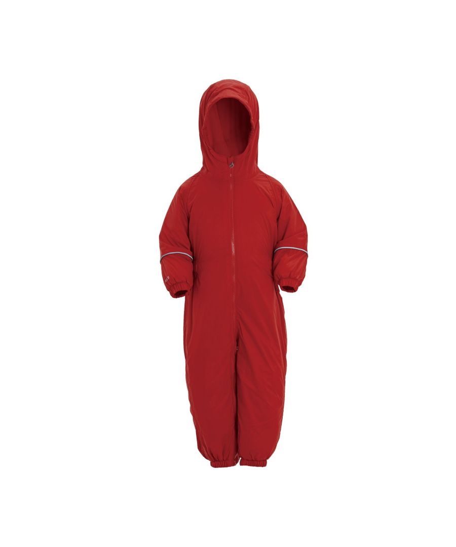 100% Polyamide. Lining: Fleece. Design: Plain. Trim: Reflective. Cuff: Elasticated. Waistline: Elasticated. Neckline: Hooded. Sleeve-Type: Long-Sleeved. Fabric Technology: Breathable, Durable, Insulating, Thermo-Guard, Waterproof. Hood Features: Grown On Hood. Taped Seams. Fastening: Zip.