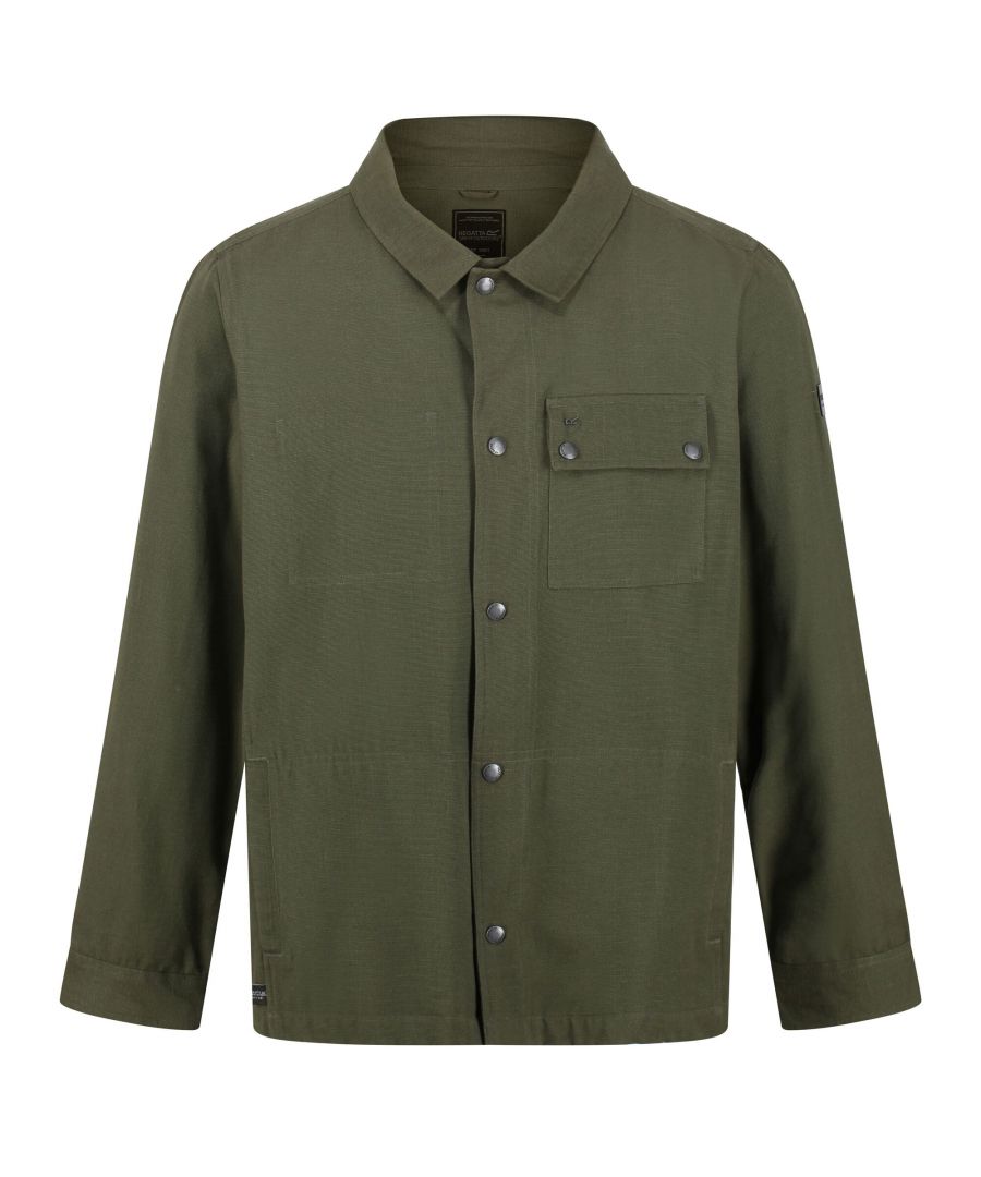 Regatta Mens Jayden Cargo Jacket (Capulet) - Multicolour Cotton - Size X-Large