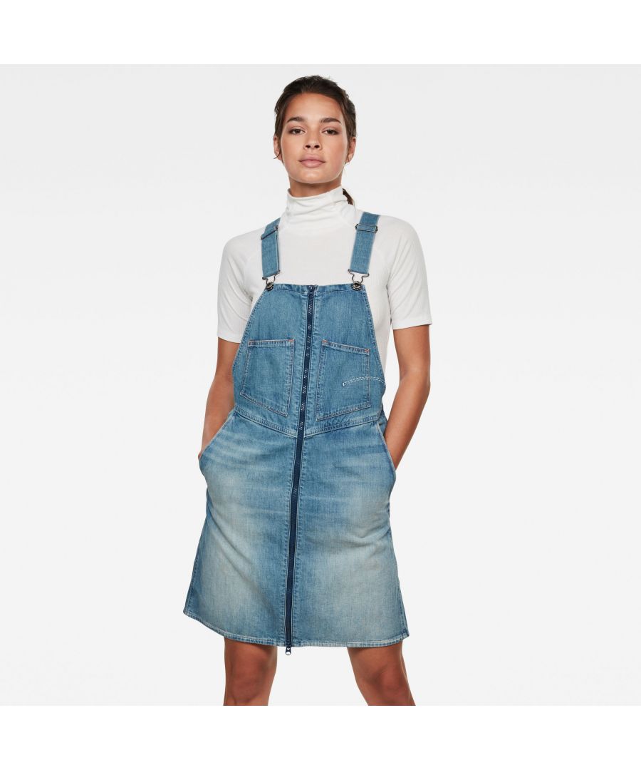 Image for G-Star RAW Lintell Denim Overall Dress