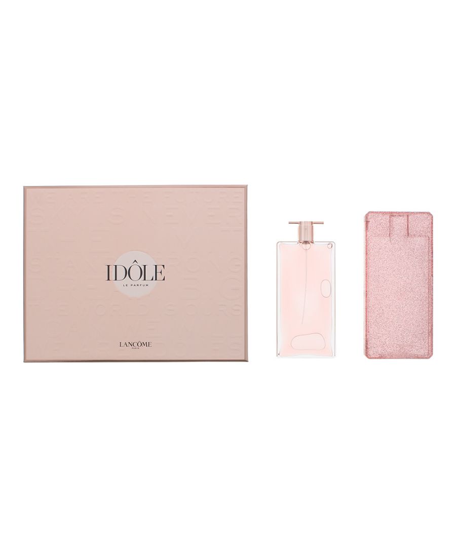 Idole by Lancome is a chypre floral fragrance for women. Top notes are bergamot and pear. Middle notes are Turkish rose, rose de mai and Indian jasmine. Base notes are white musk and vanilla. Idole was launched in 2019.