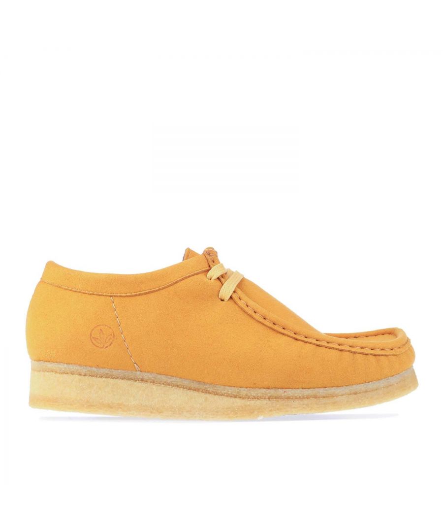Clarks Originals Wallabee Vegan schoenen voor heren, geel