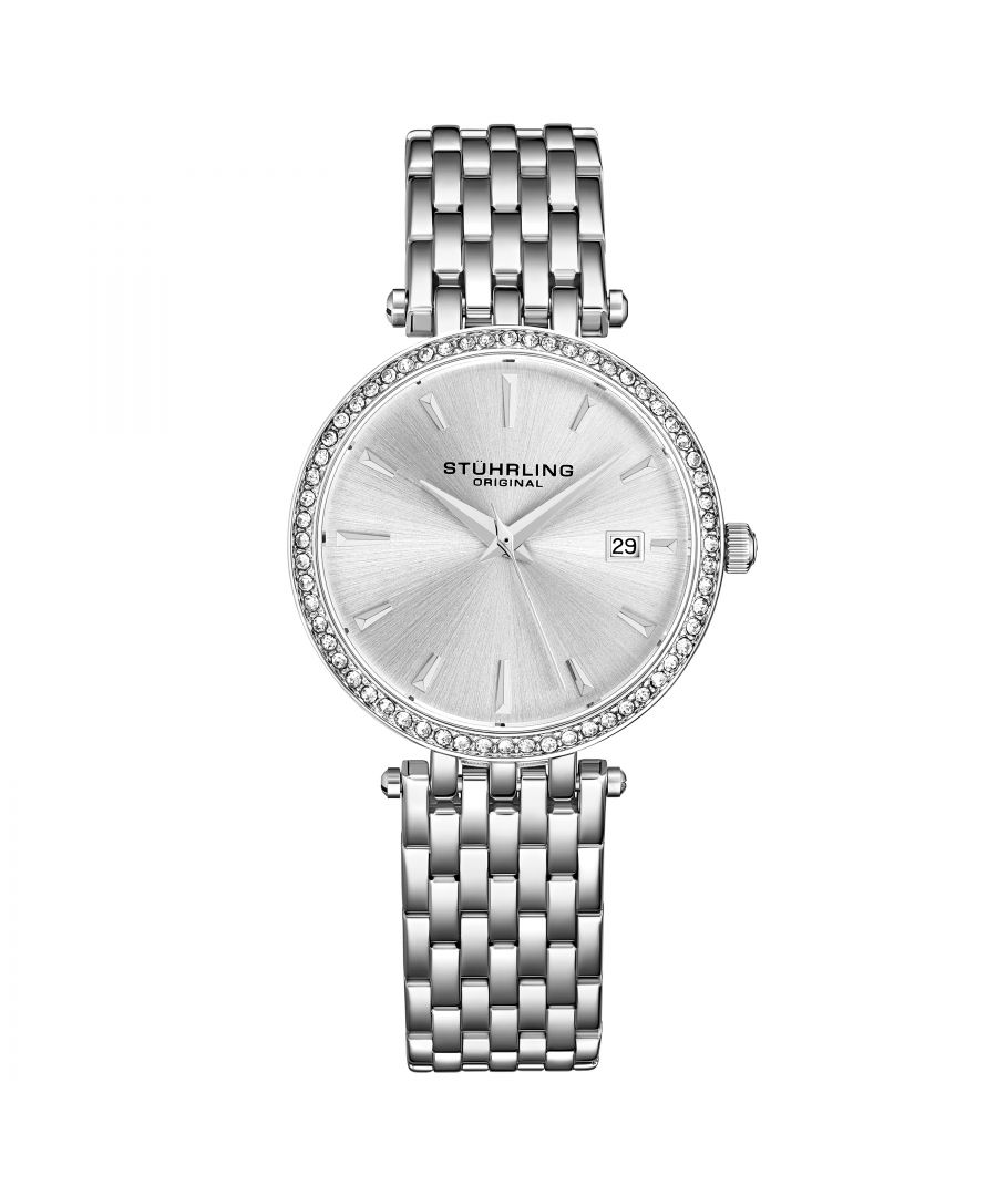 Women's Quartz Silver Case, Silver Dial, Silver Bracelet Watch