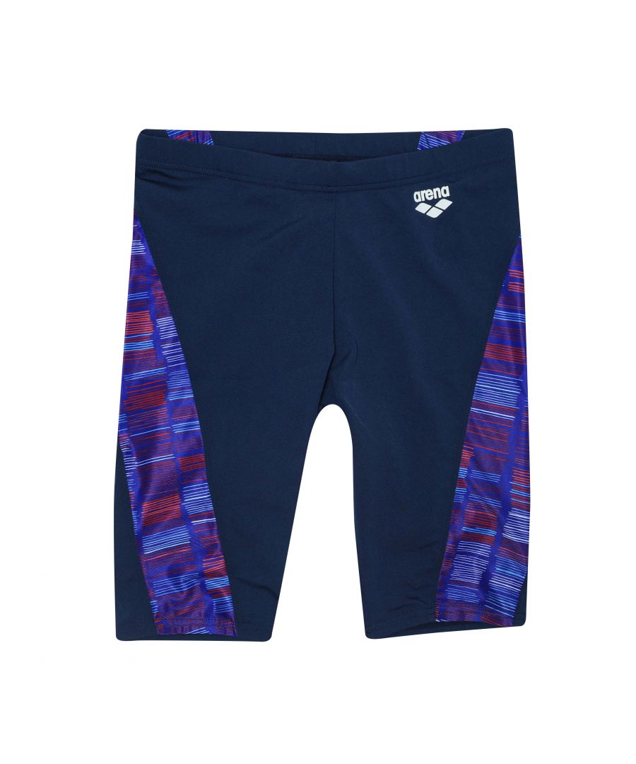 Arena Mens Slow Motion Jammer Swim Short in Navy - Size 30 (Waist)