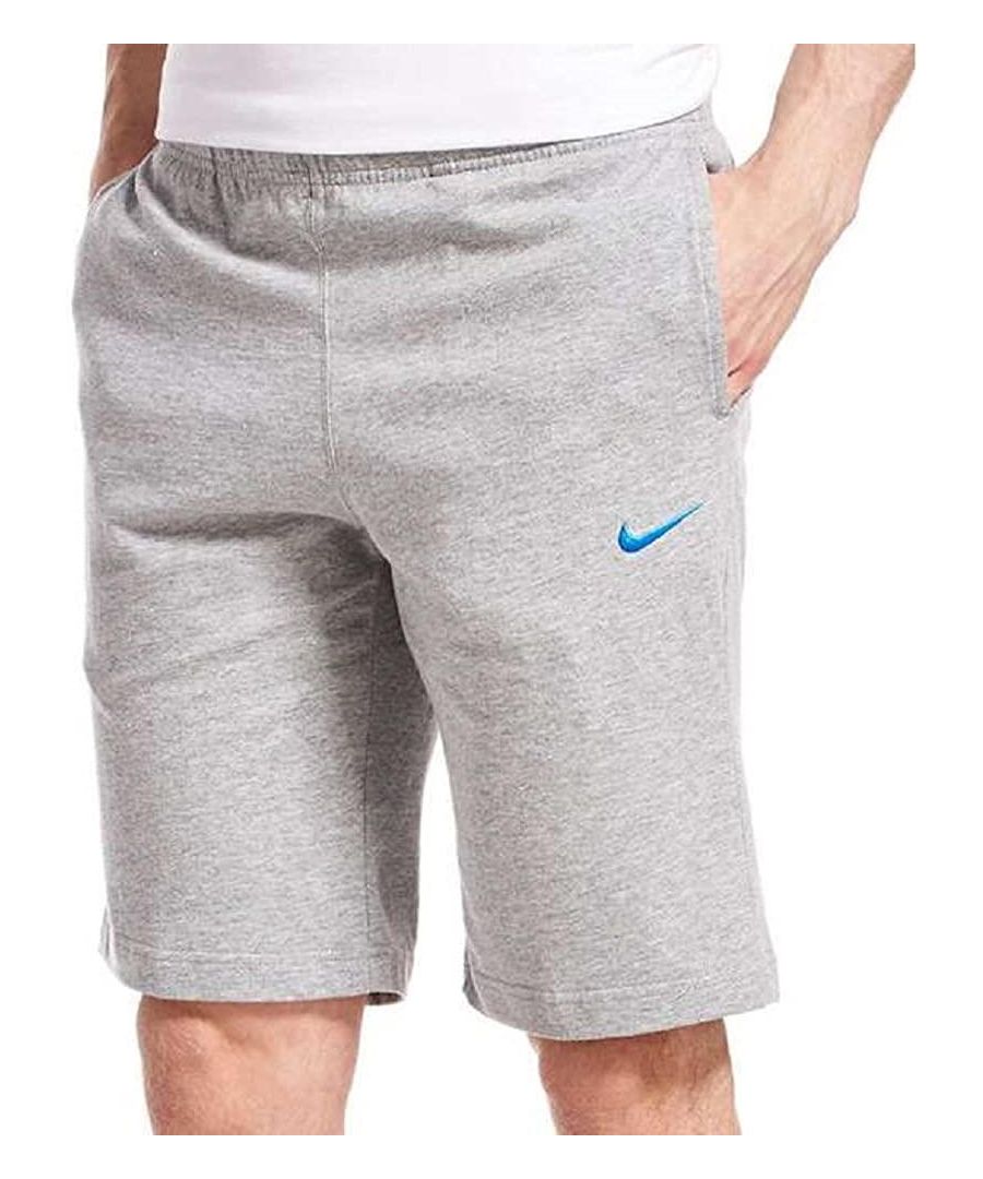 Nike Mens Shorts . \nElasticated Waistband With Internal Draw Cord for a Secure Fit. \nTwo Open Side Pockets.  \nMens Sports Shorts Have Elasticated Waist With Adjustable Drawstrings.  \nRunning Shorts Offer Freedom of Movements .  \nTrack Shorts Keep You Sweat Free.  \nThese Are Perfect for a Range of Sporting Activities.