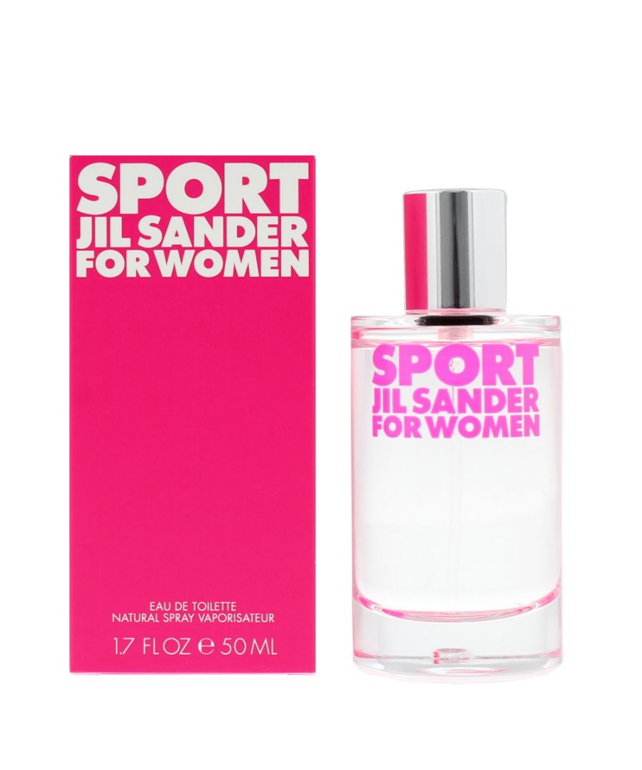 Created for active women Sport for Women by Jil Sander is a vibrant energetic fragrance with a fresh mouthwatering fruity opening of grapefruit fresh apple and mandarin a gentle bouquet of freesia and peony with blackcurrant at the heart give a chic modern twist to this lovely fragrance. The dry down is fresh and spicy with notes of creamy vanilla ginger musk and woods. A very modern light fragrance for todays active women. . It was created by Beatrice Piquet and Sophie Labbe in 2005.