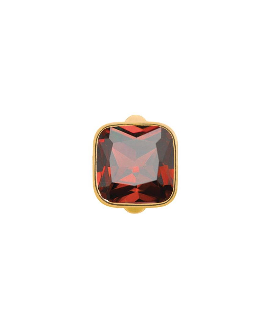 Garnet CrystalThe charm is designed to sit snug against the bracelet allowing you to design your bracelet and the charms to sit precisely where you chooseThis product comes in luxury Endless Jewelry branded packaging • Jewellery Box Not Guaranteed