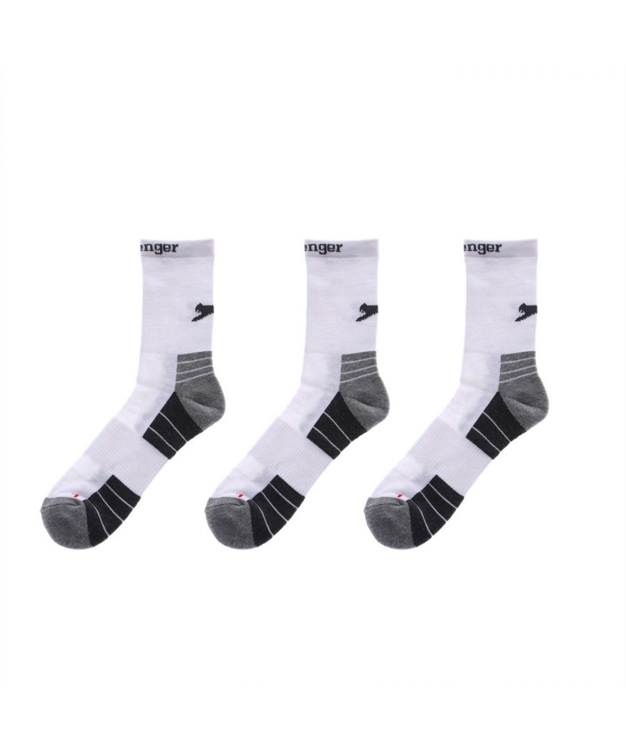 Image for Slazenger Mens 3 Pack Quarter Length Socks