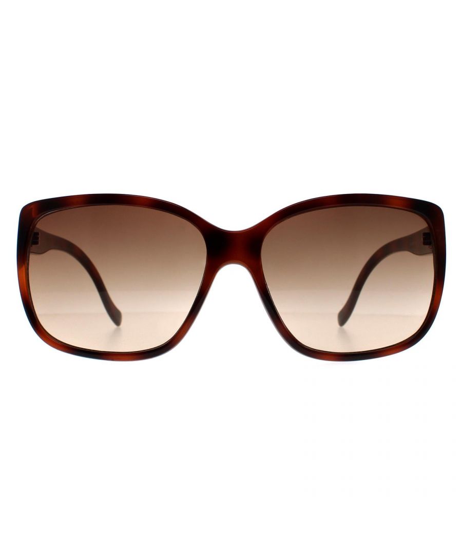 Calvin Klein Butterfly Womens Tortoise Brown Gradient CK20518S  Sunglasses are a classic butterfly style crafted from lightweight acetate. The slender temples feature the Calvin Klein logo for authenticity.