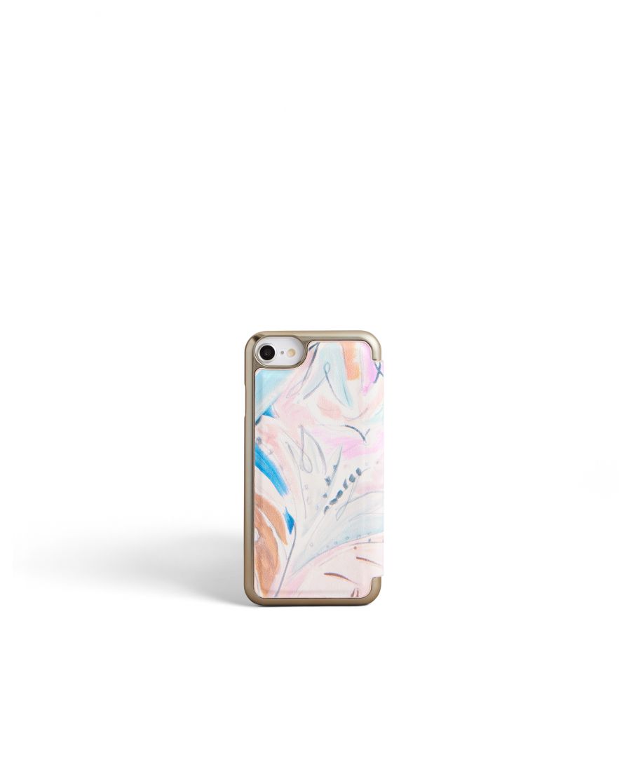 Ted Baker Sallih Art Print Iphone 7/8/Se 2020 Mirror Case, Light Pink – One Size