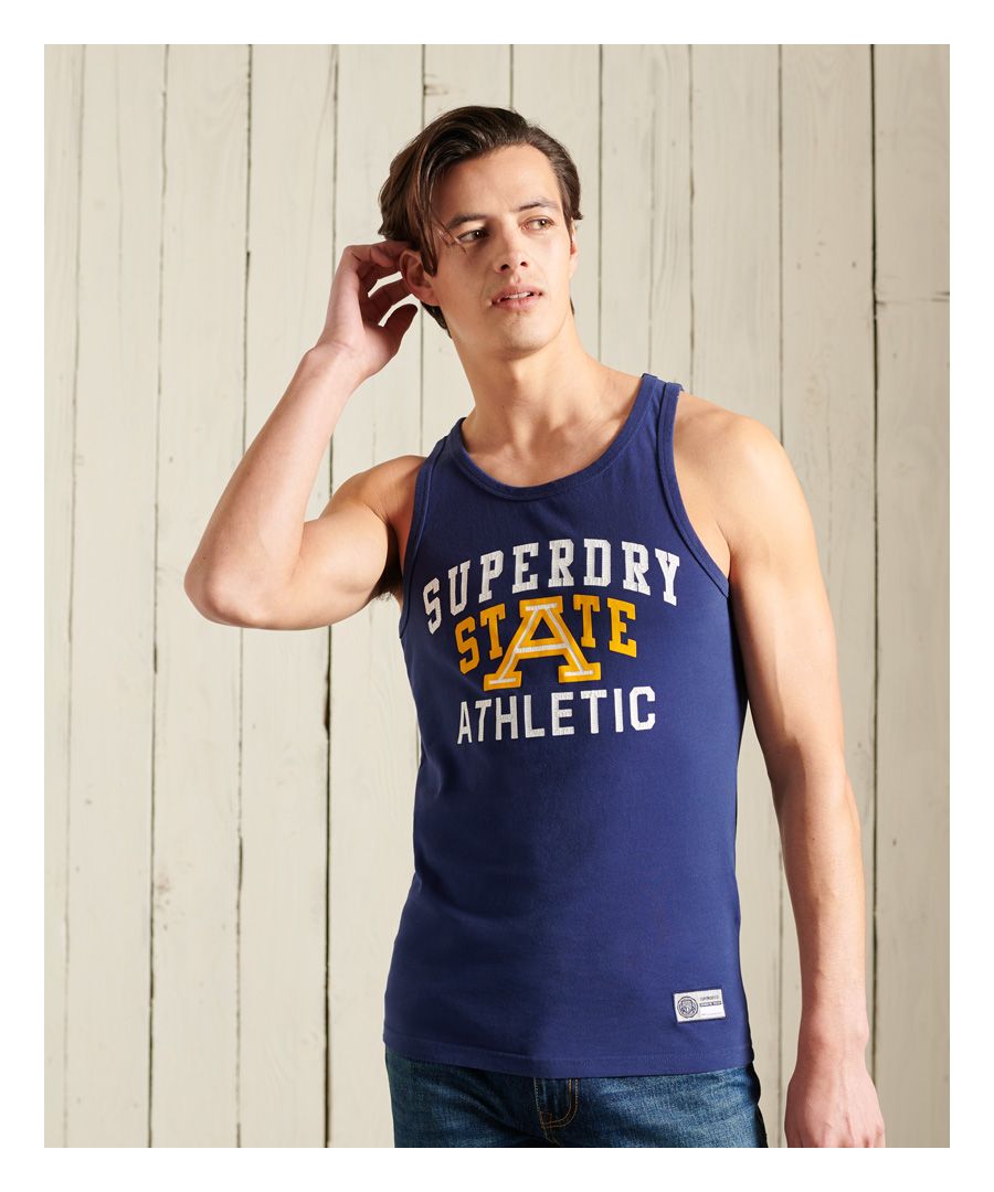 Image for Superdry Track & Field Graphic Vest