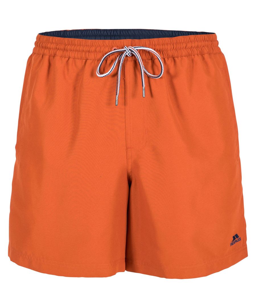 Mid length shorts with elasticated waist and drawcord. Side entry pockets. Back pocket. 100% polyester microfibre. Trespass Mens Waist Sizing (approx): S - 32in/81cm, M - 34in/86cm, L - 36in/91.5cm, XL - 38in/96.5cm, XXL - 40in/101.5cm, 3XL - 42in/106.5cm.