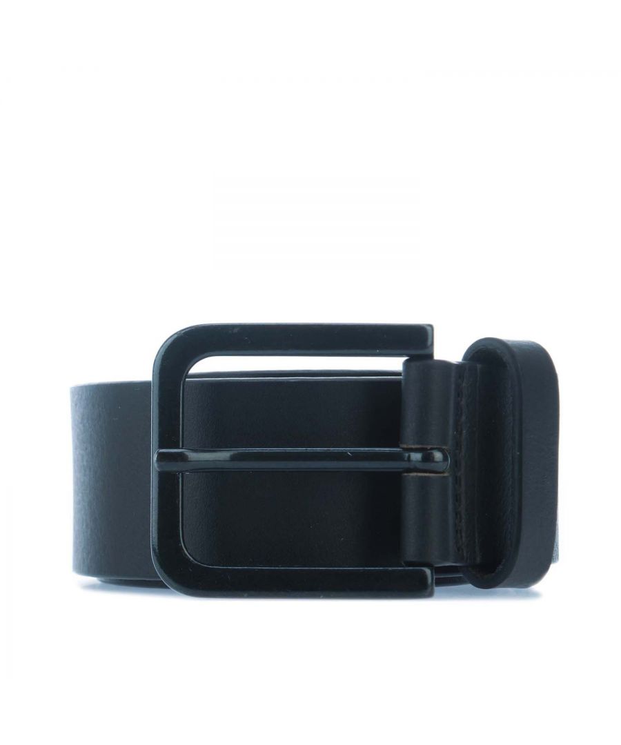 Mens Armani Belt in black.- Buckle fastening.- ARMANI brand texture and technical technology.- 100% Leather. - Ref: Y4S199D5V80001