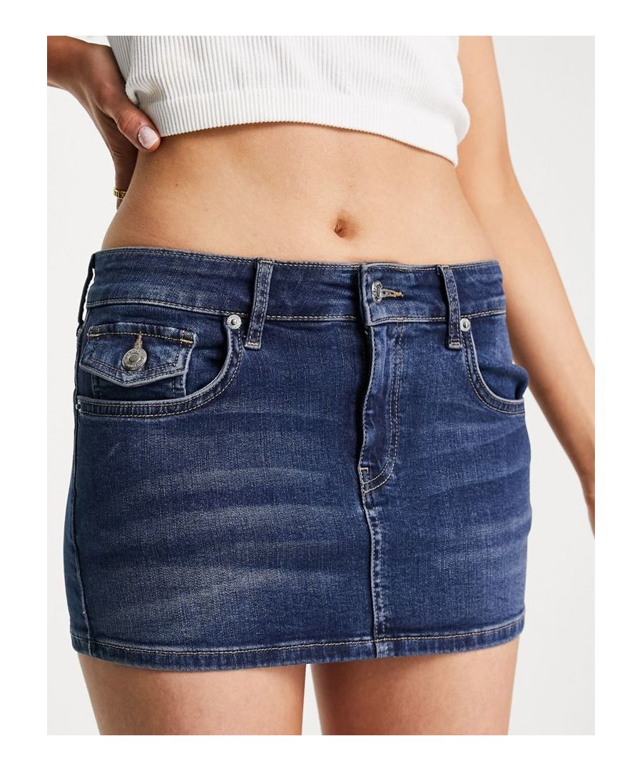 Skirts by Topshop Treat your lower half Low rise Belt loops Five pockets Slim fit  Sold By: Asos