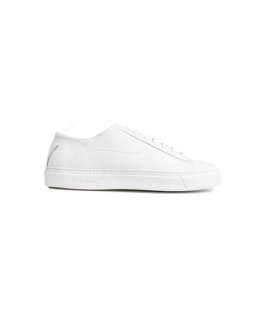 Oliver Sweeney Mens Sirolo Trainers - White - Size UK 9.5