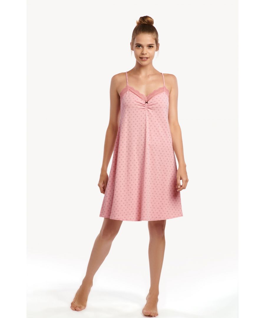 Image for Cotton Blend 'Endless' Short Nightdress