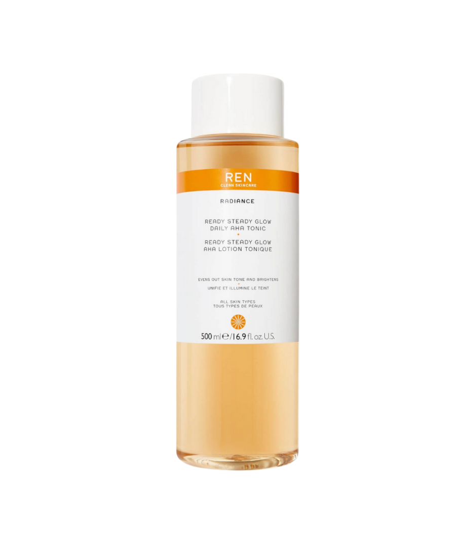 A skin-resurfacing AHA facial toner delivering 7 benefits in one 100% recycled bottle, that exfoliates, brightens, tightens and hydrates for a smooth, even and energised complexion, whilst being gentle enough for daily use.\n\nFormulated with Lactic Acid (AHA) and Salicin (BHA), this cult-status tonic brings energy back to dull or tired-looking skin. Lactic Acid effectively exfoliates the skin's surface, breaking up dead cells and replacing moisture. Salicin from Willow Bark helps pores appear tighter and skin appear smoother every day.