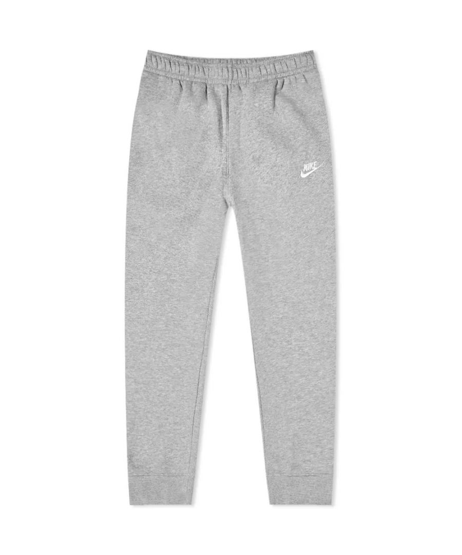 Nike’s Club line is all about no-frills, sporting-inspired basics and these heather grey sweatpants are no exception. They’re cut from soft fleeceback jersey, fitted with a comfortable elasticated waist and finished with the iconic Swoosh embroidered on the thigh.