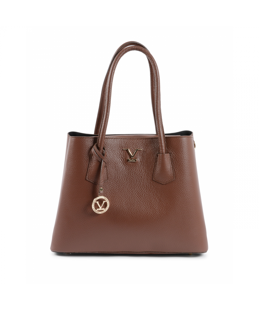 Image for 19V69 Italia Womens Handbag Dark Brown 10510 V2 DOLLARO BRUCIATO