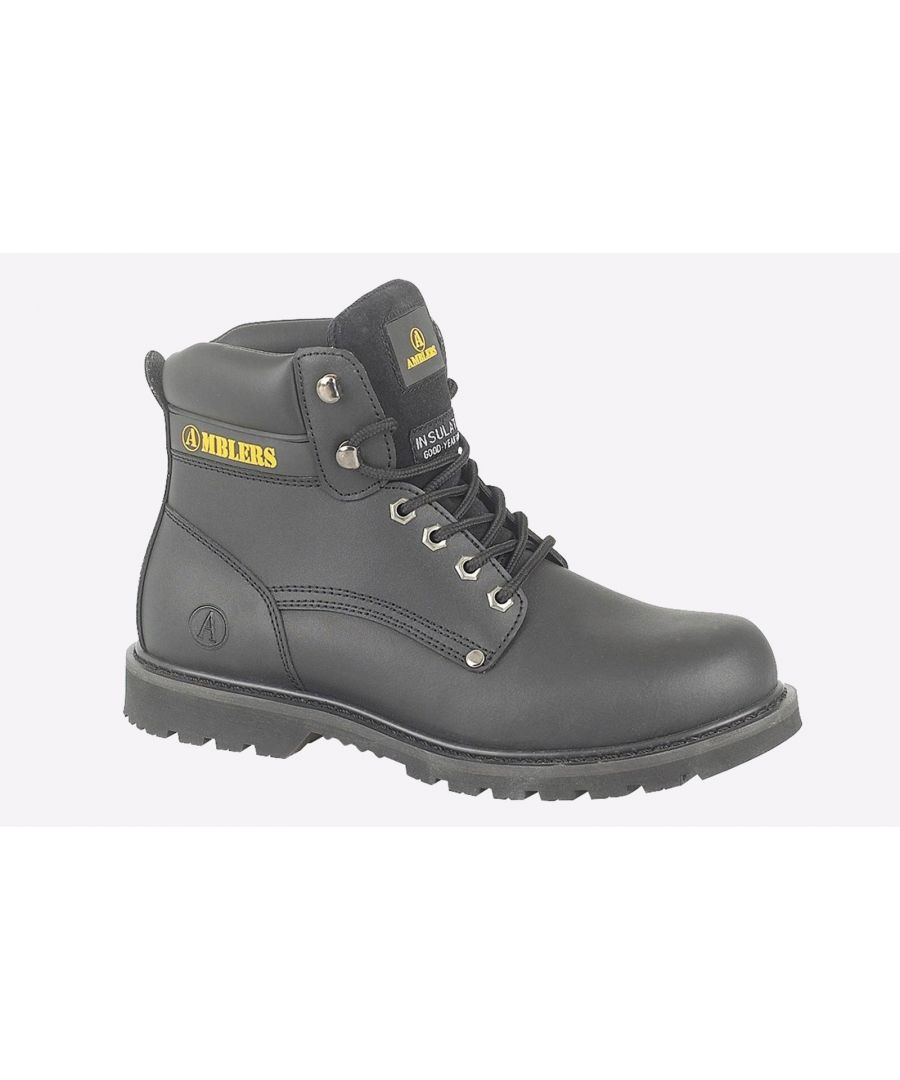 Amblers Safety Banbury Boots Mens - Black - Size UK 11