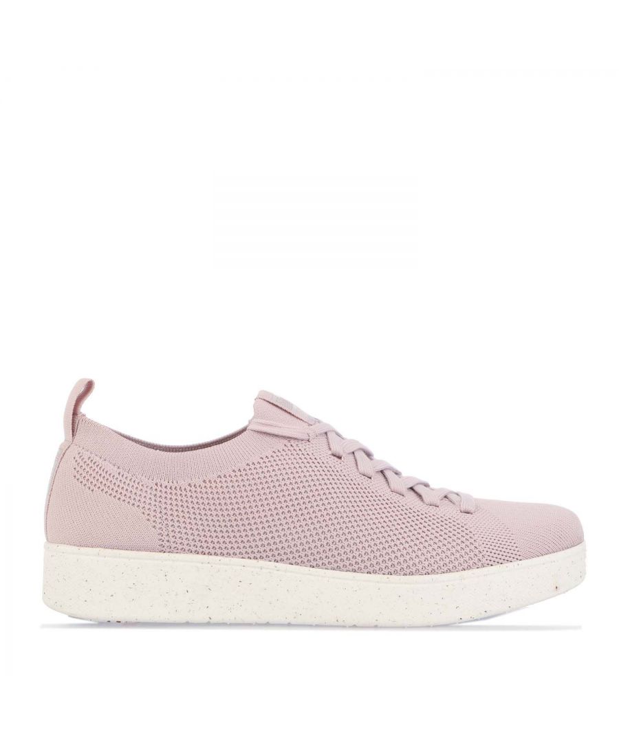 FitFlop Rally E01 Multi-Knit sneakers voor dames, lila