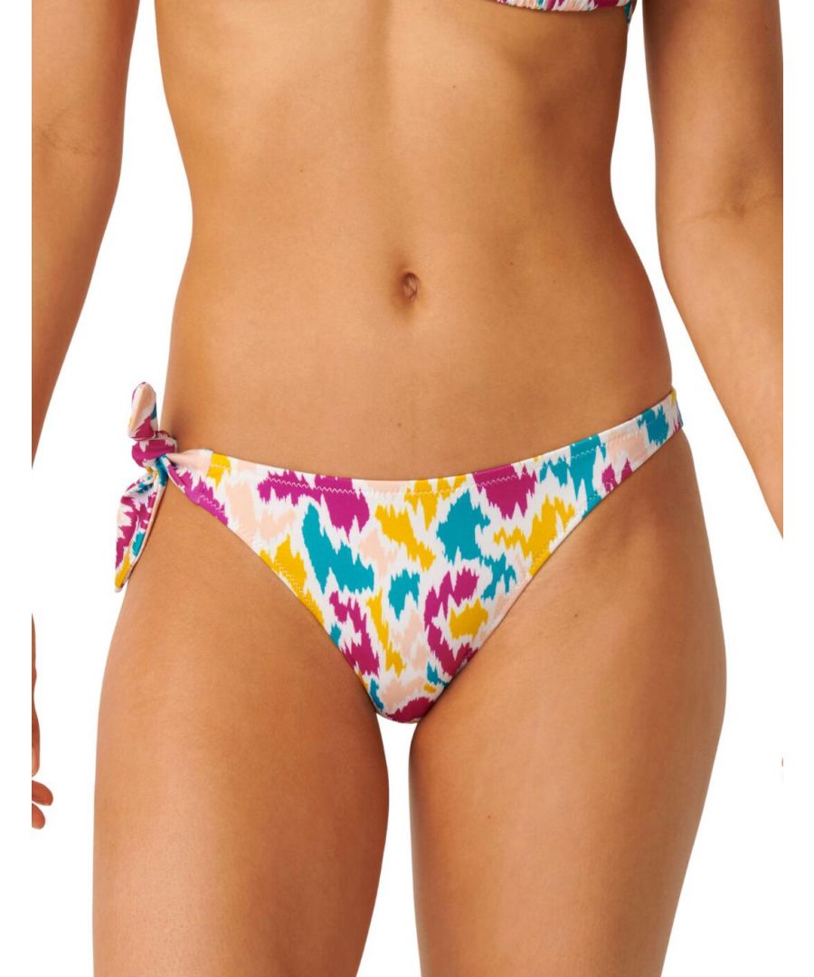 Sloggi Womens 10210899 Shore Fancy Guppy Tanga Bikini Brief - Multicolour Elastane - Size 8 UK