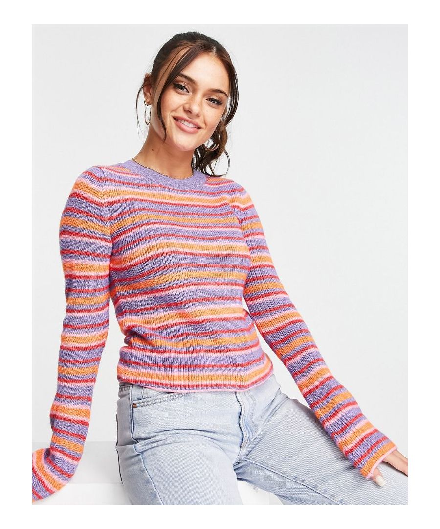 Jumpers & Cardigans by ASOS DESIGN The soft stuff Stripe design Crew neck Long sleeves Regular fit  Sold By: Asos
