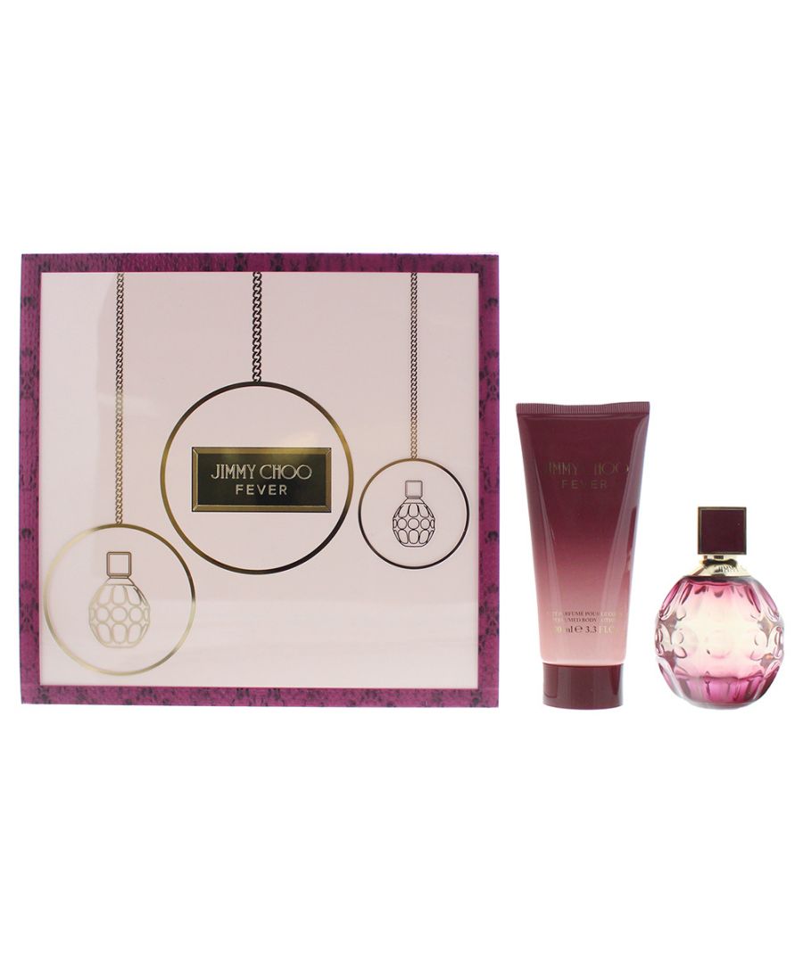 Image for Jimmy Choo Fever Eau de Parfum 60ml & Body Lotion 100ml Gift Set