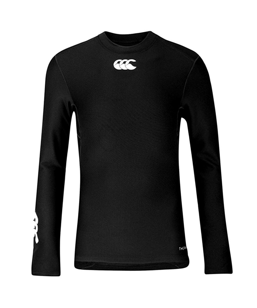 Image for Canterbury Childrens/Kids Long Sleeve ThermoReg Base Layer Top (Black)