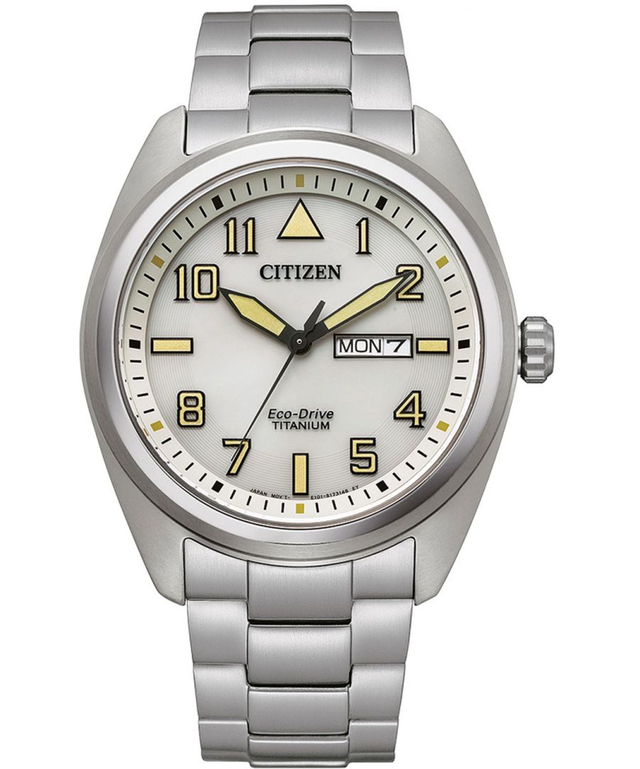 Citizen Mens Silver Watch BM8560-88XE Titanium - One Size