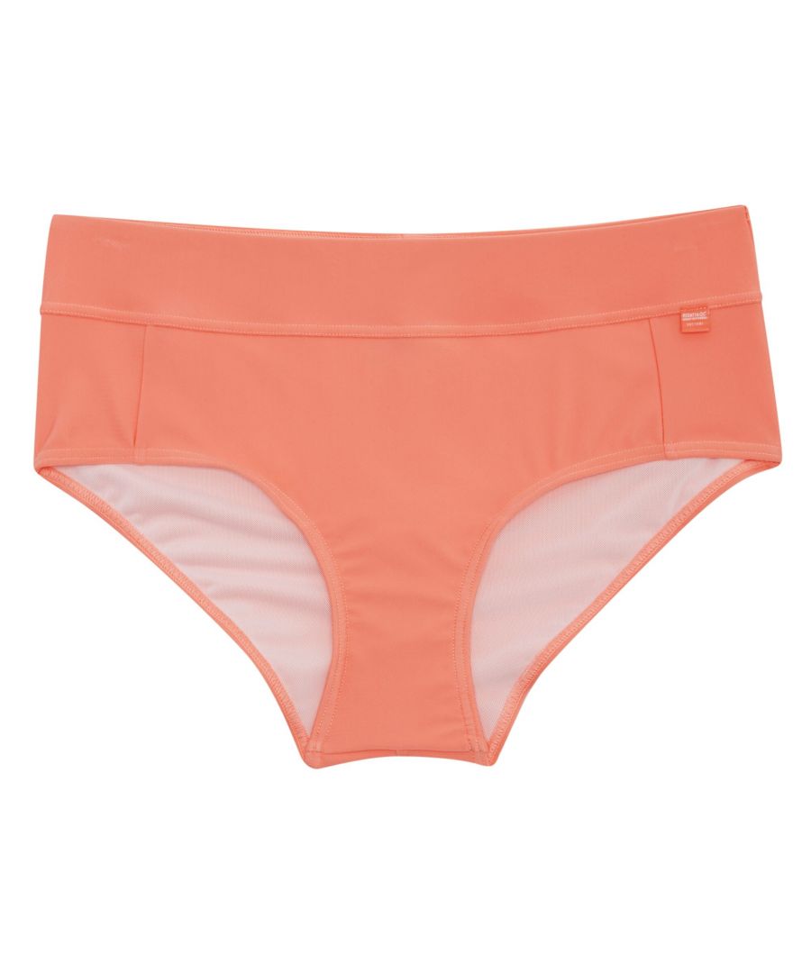 Regatta Womens/Ladies Paloma Textured Bikini Bottoms (Shell Pink) - Size 8 UK