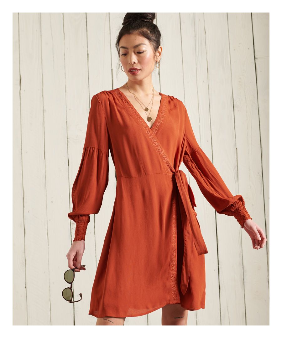 Image for SUPERDRY Bohemian Wrap Dress