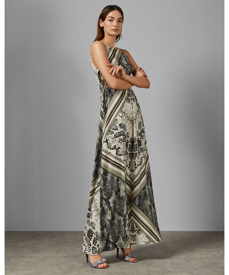Image for Ted Baker Izidora Maxi Dress With Side Splits, Taupe