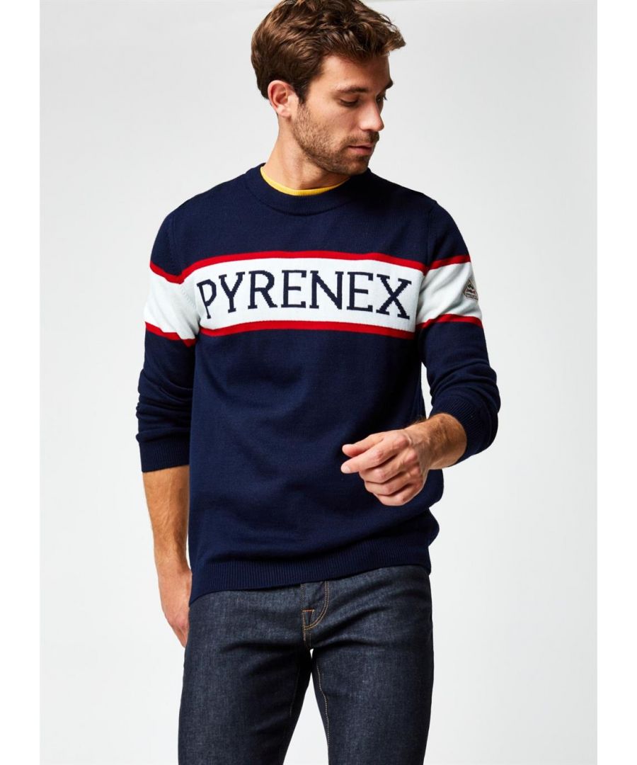 Pyrenex Heren Medische Sweater in Amiral