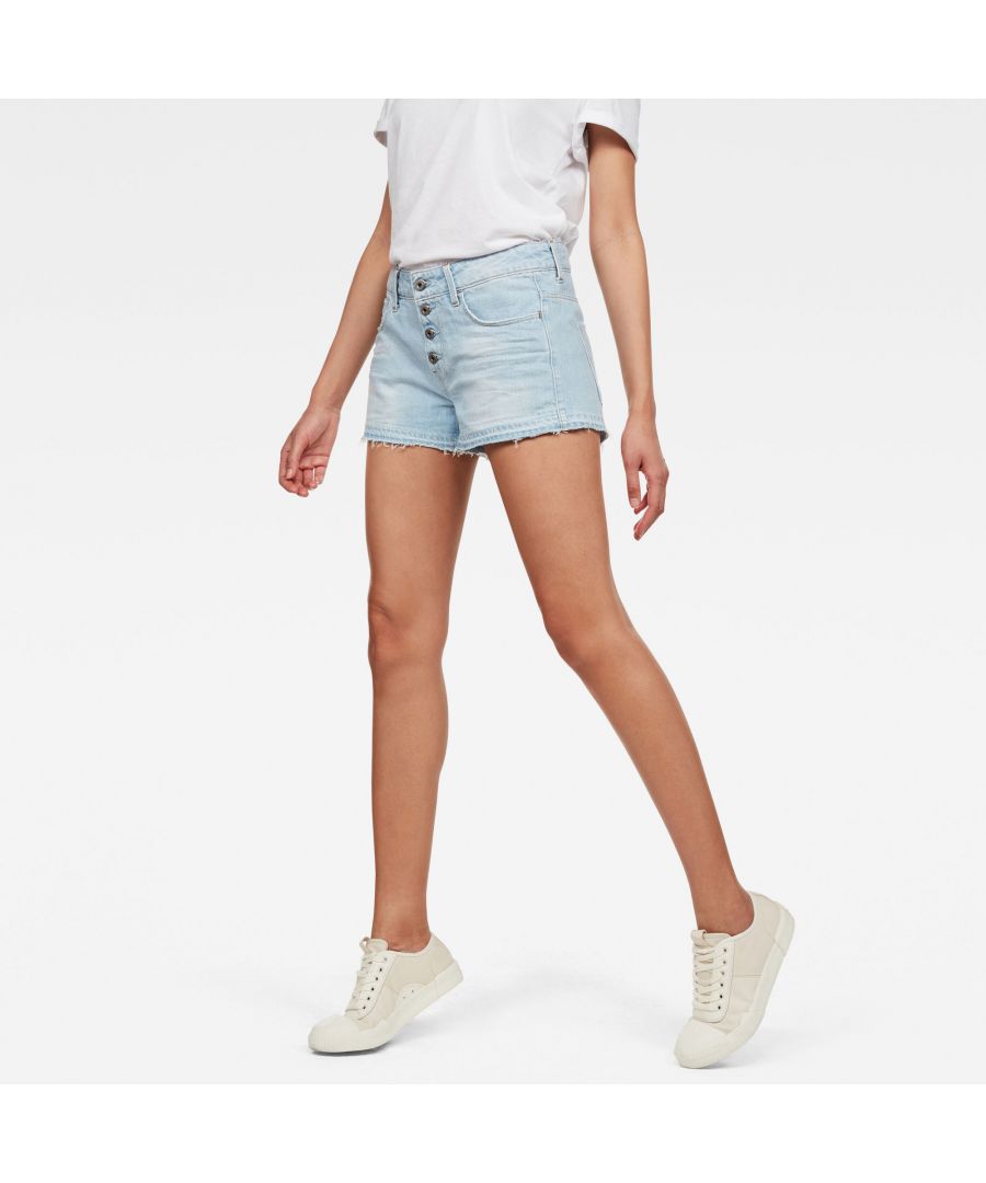 Image for G-Star RAW Arc Button Down Ripped Short
