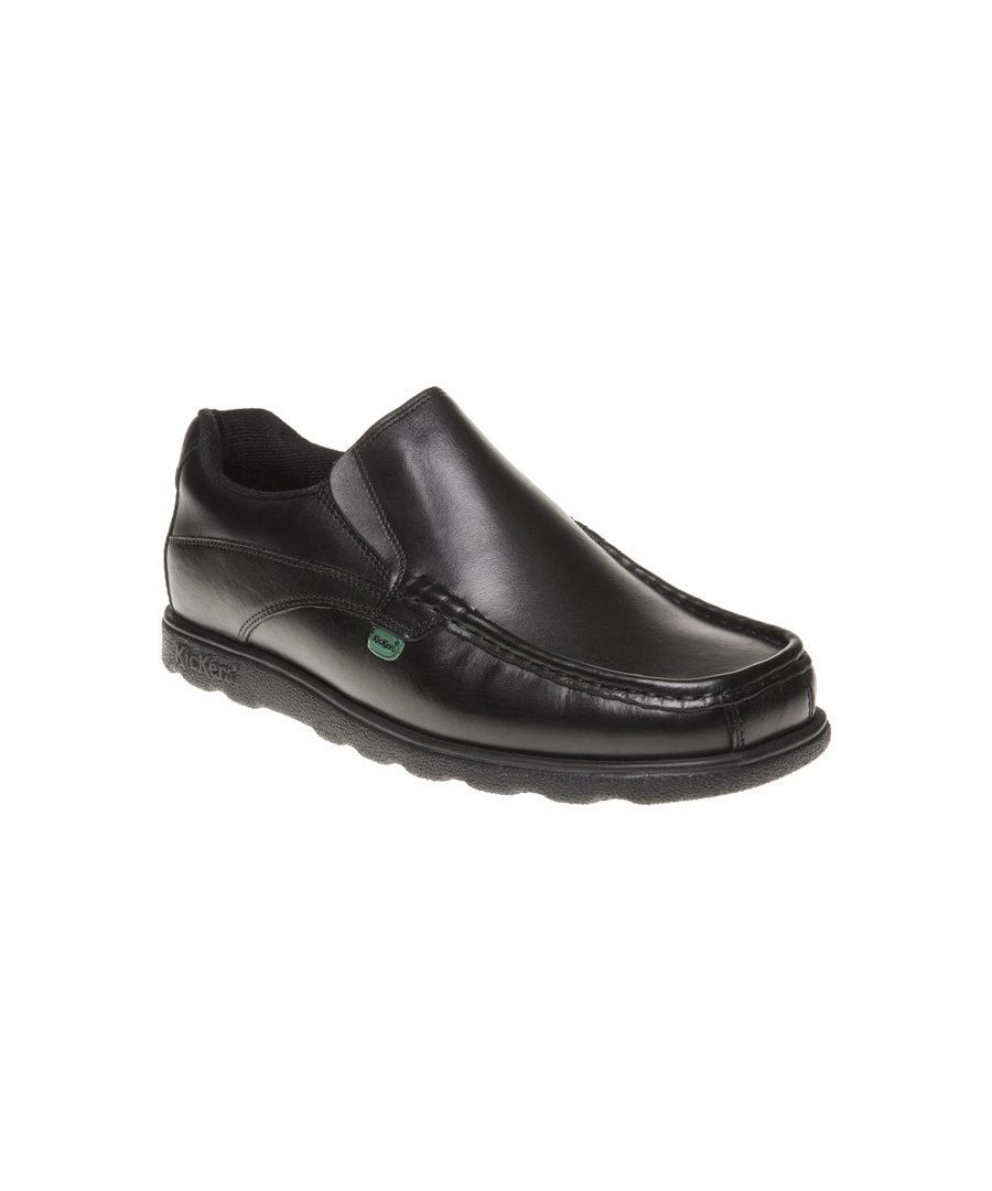 The Fragile Slip On Loafer Style Shoes From Kickers Are Smart And Sturdy With Smooth Leather Uppers And Padded Ankle Support. Hidden Elasticated Gusset For A Secure Fit While The Cushioned Insoles And Thick Rubber Sole Make These Shoes Practical For Everyday Wear.