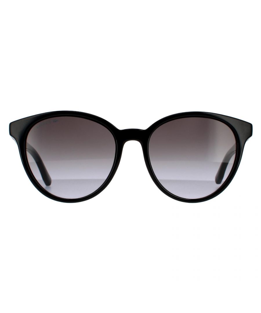 Lacoste zonnebril L887S 001 Zwart grijze gradiënt